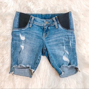 🤰🏻 Maternity Inset Panel Bermuda Shorts